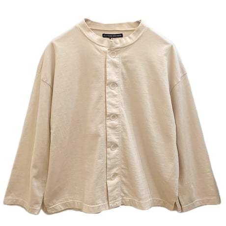 TIGREBROCANTE フェザー天竺ヤッコカーディガン　natural