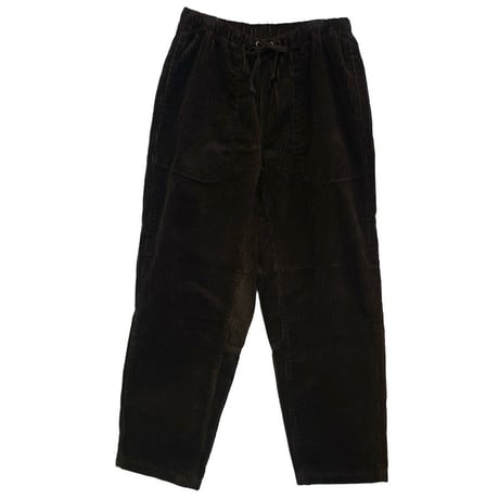 TIGRE BROCANTE 5Wコールタゴサクロングパンツ-ブラック