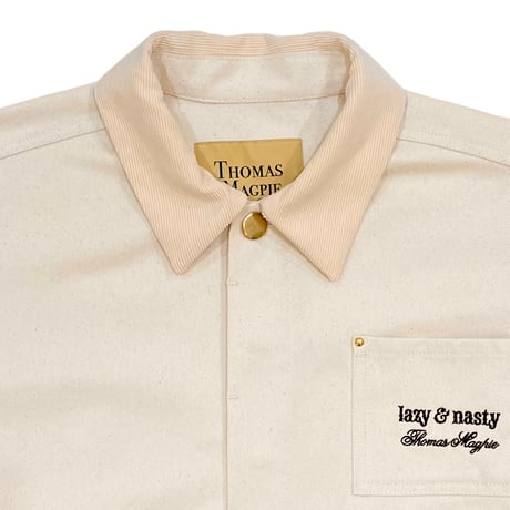 THOMAS MAGPIE コーデュロイ切り替え ワークジャケット