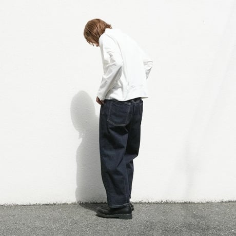 vent blanc+  10ozストレッチデニムワイドコクーンパンツ