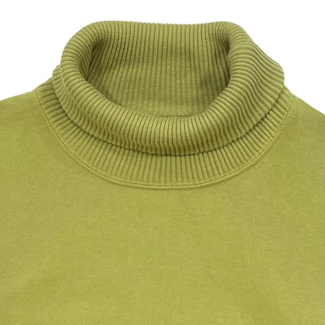 TIGRE BROCANTE ダブルリブタートルスウェット　ピスタチオ