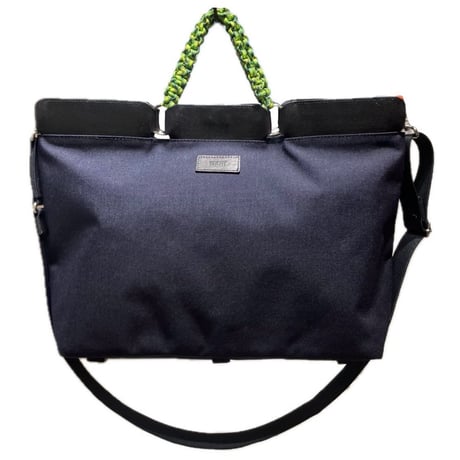 FuLaT 2WAYトートバッグ-ネイビー