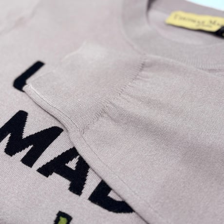 THOMAS MAGPIE チェリーニット　gray