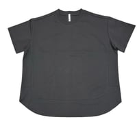 Dignite collier 裾切替 Tシャツ - チャコール
