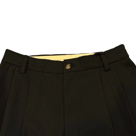 THOMAS MAGPIE | シャンブレーパンツ | 【Black】
