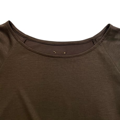 Praia 袖タックパフTシャツ - チャカーキ