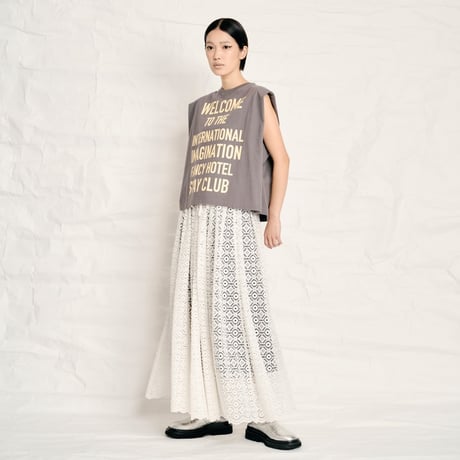 THOMAS MAGPIE ボックスベストT　gray