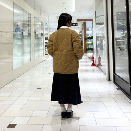 LUMBER (ランバー) キルティングジャケット キャメル