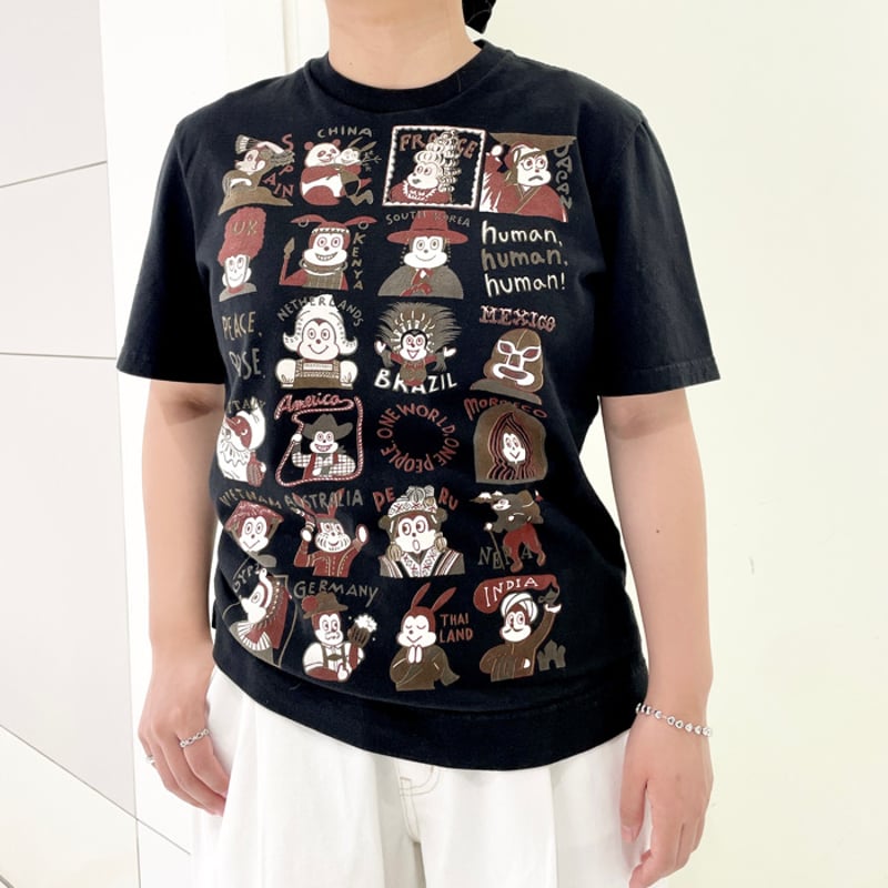 TIGRE BROCANTE ONE WORLD ショートスリーブTシャツ | grasol