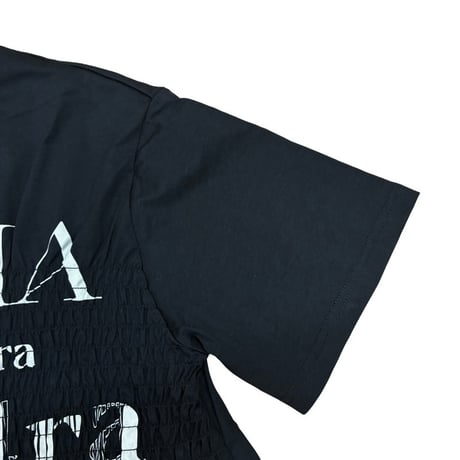 EimeeLaw   ロゴプリントシャーリングTシャツ- ブラック