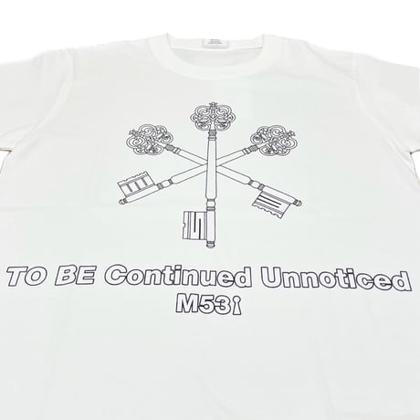 M53. Key Tシャツ-ホワイト