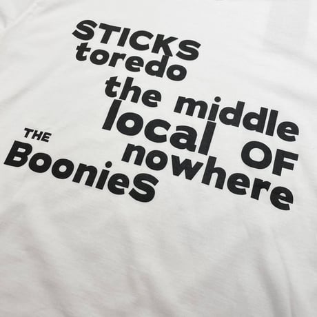 THOMAS MAGPIE  ビッグTシャツ -ホワイト