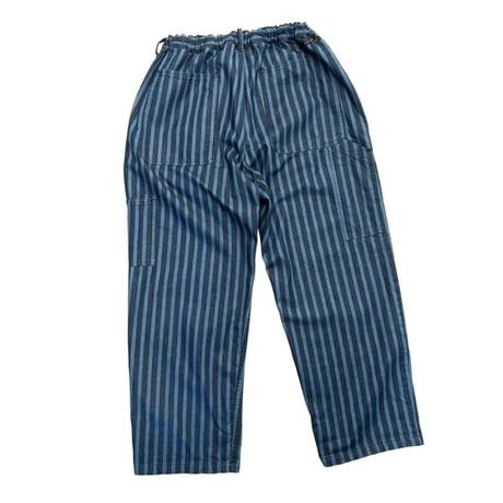 TIGRE BROCANTE インディゴワイドヒッコリーボースンダブルニーパンツ