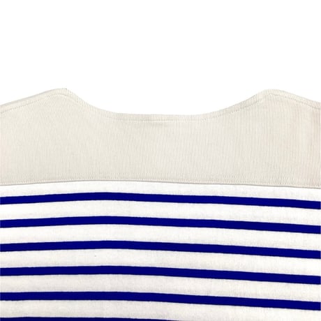 ventblanc  ボーダーカットソー  -ブルー