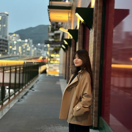 LIROMA(リロマ) ウールショートコート　BEIGE