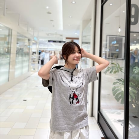 TIGRE BROCANTE ピジョンナッティー半袖T gray