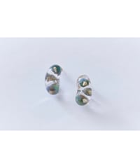 earring -omame opal rainy quartetto-