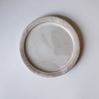 Shinogi Plate M　しのぎ中皿