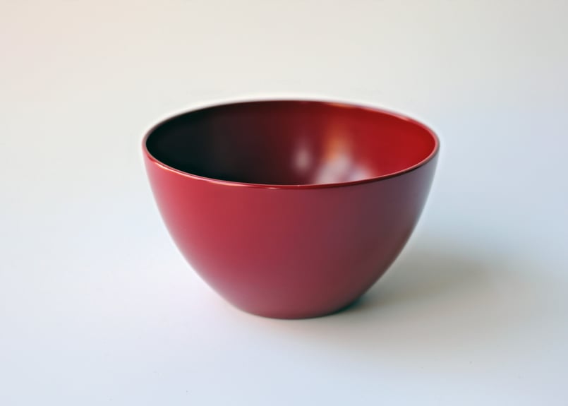 赤色 漆塗り 汁椀 新品 汁椀（上塗り） | HIRAMATSUGUMI