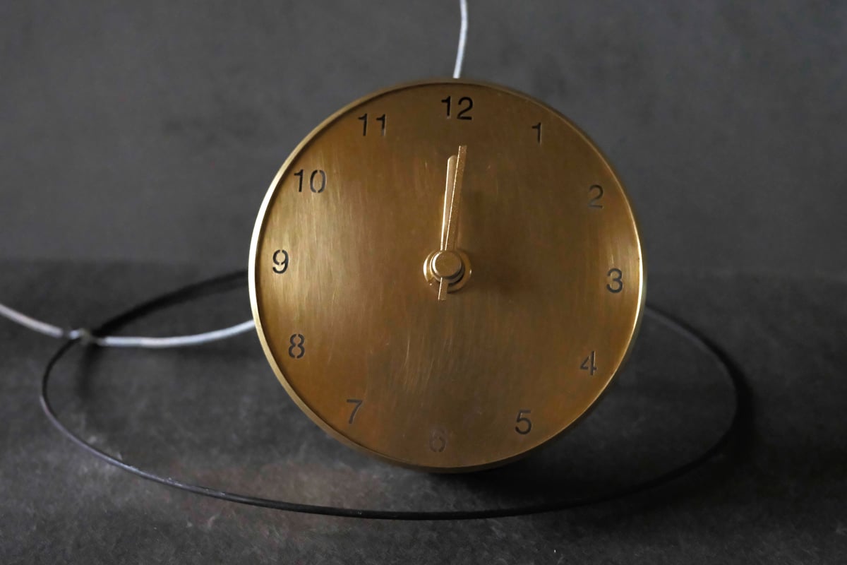 時計　真鍮 Clock 時計 S 真鍮 | HIRAMATSUGUMI