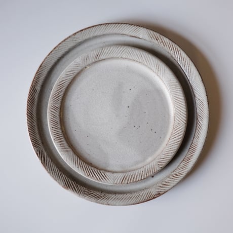 Shinogi Plate L　しのぎ大皿