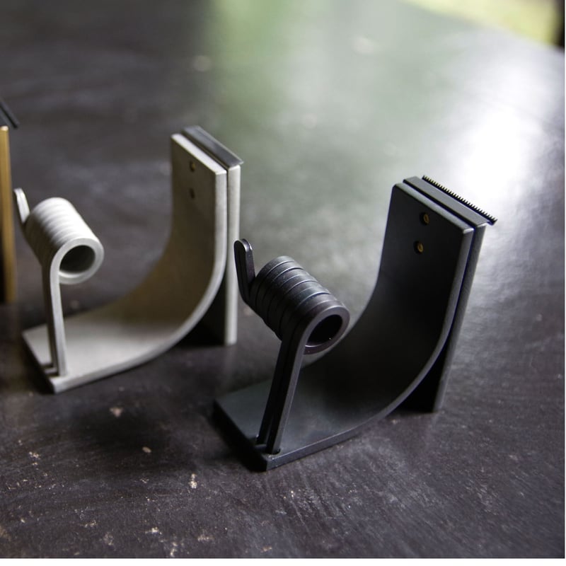 Tape cutter テープカッター 黒皮鉄 | HIRAMATSUGUMI