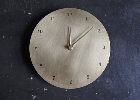 Clock  時計 M 真鍮