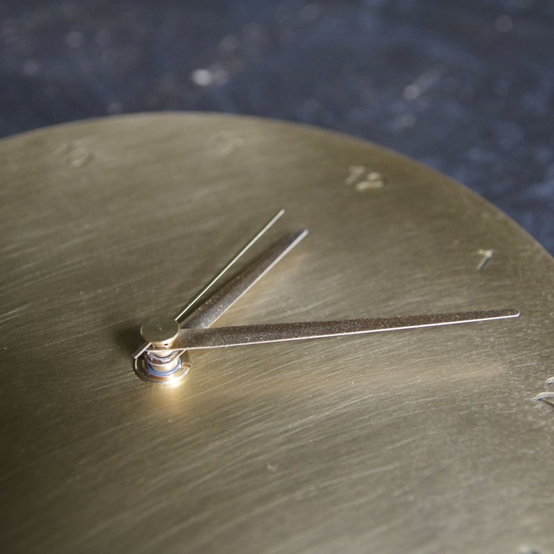 Clock 時計 M 真鍮 | HIRAMATSUGUMI