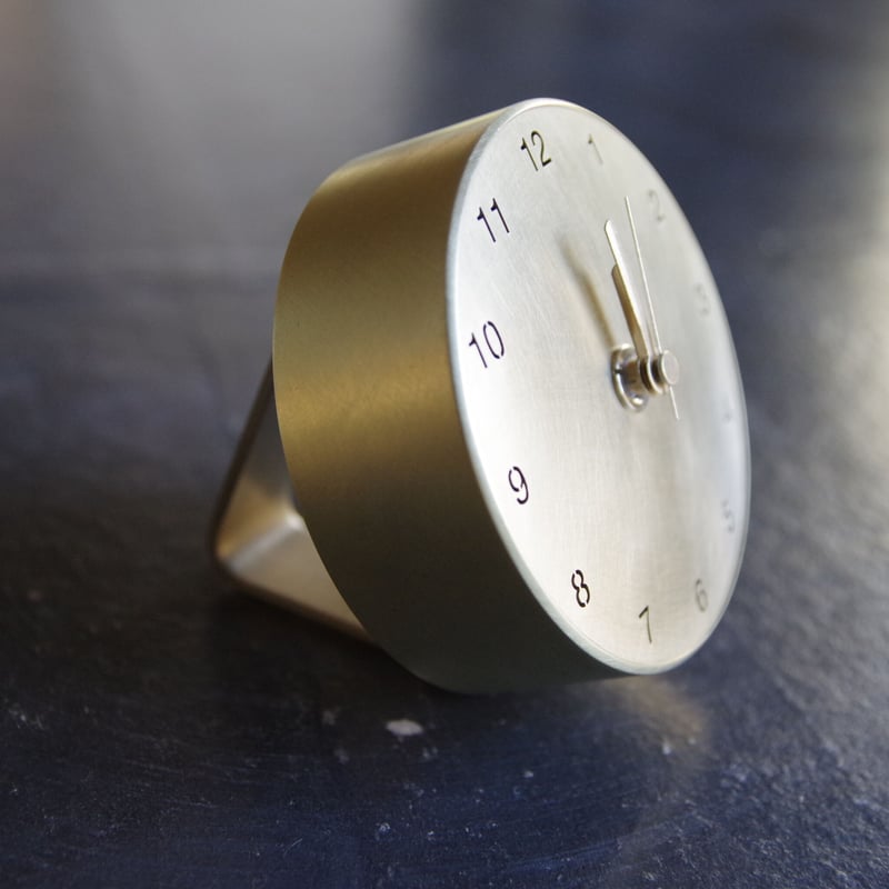 Clock 時計 S 真鍮 | HIRAMATSUGUMI