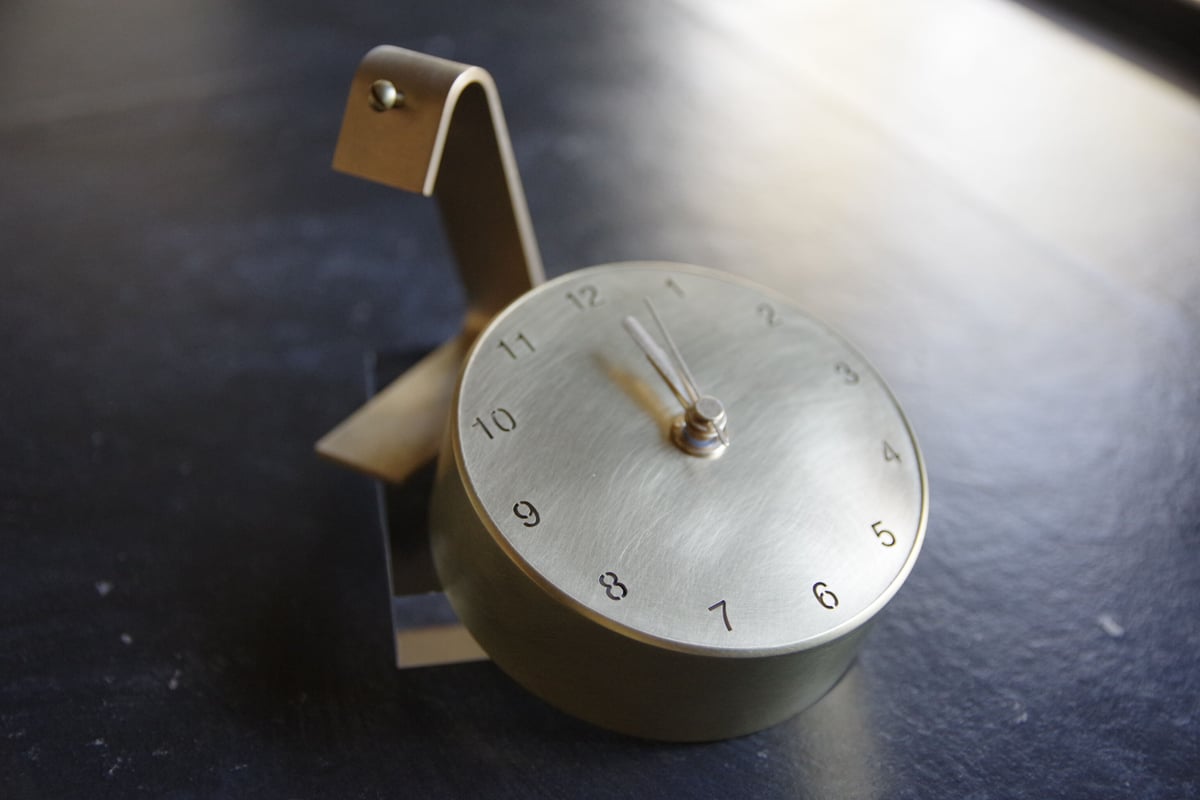 Clock 時計 S 真鍮 | HIRAMATSUGUMI