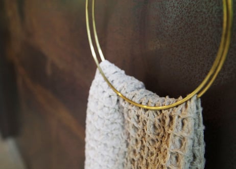 Ring Towel hanger  リング型タオルハンガー