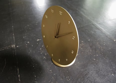 Clock  時計 M 真鍮