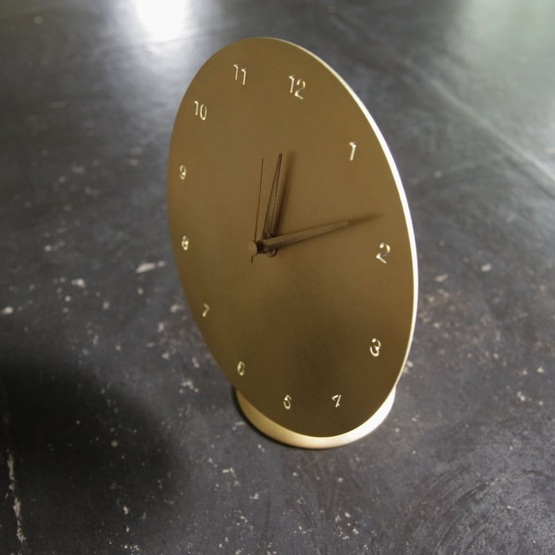 Clock 時計 M 真鍮 | HIRAMATSUGUMI