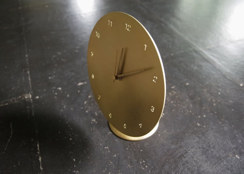Clock 時計 M 真鍮 | HIRAMATSUGUMI