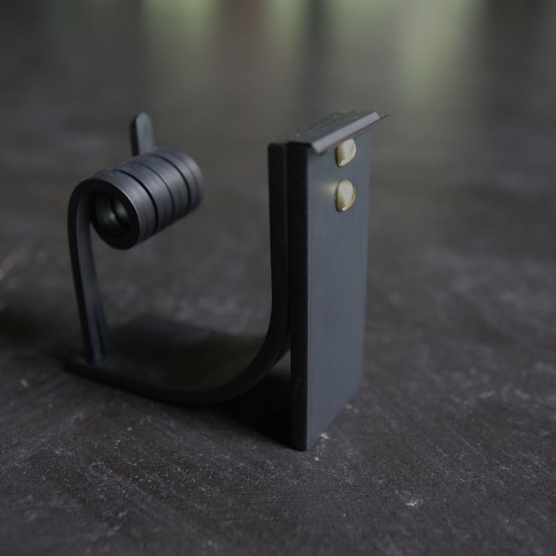 Tape cutter テープカッター 黒皮鉄 | HIRAMATSUGUMI