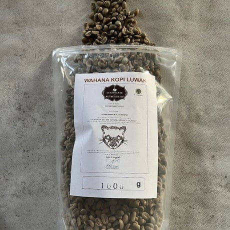 億女珈琲（インドネシア産　豆50g）
