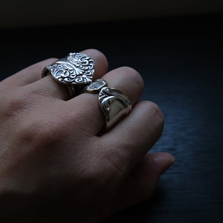 Stering Silver Spoon Ring