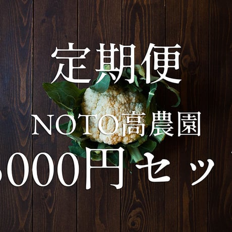 【定期便】グランシェフ御用達野菜セット5000円(税込・送料別)