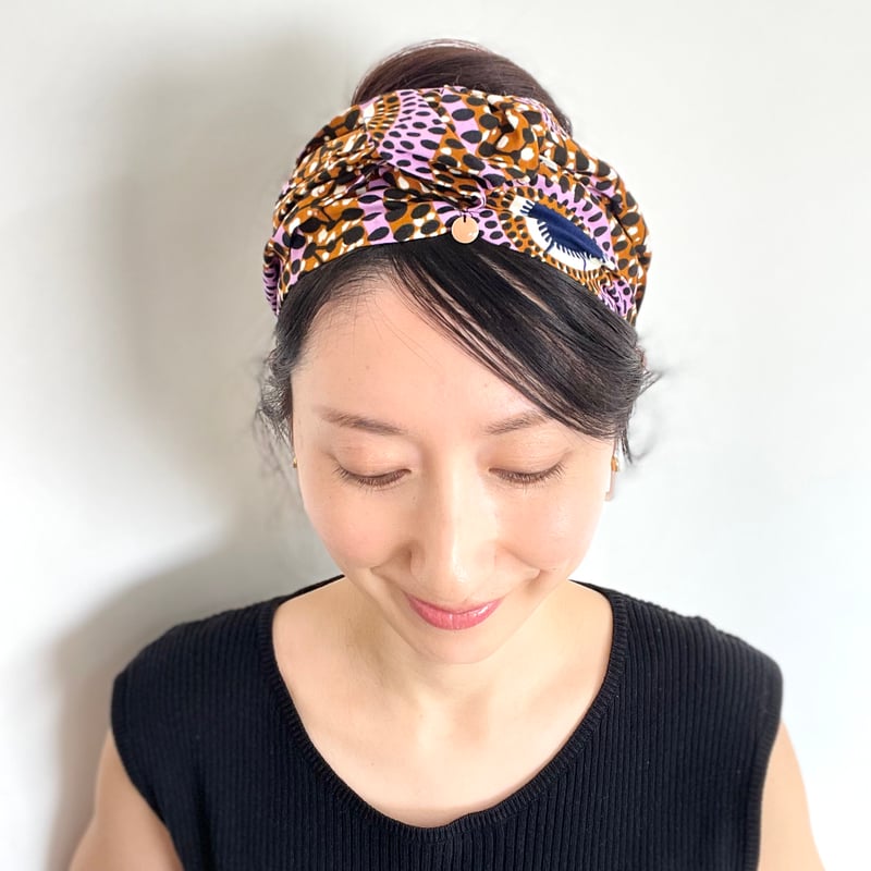 ターバン風ヘアバンド◇CIRCLE | MILELE For AFRICA