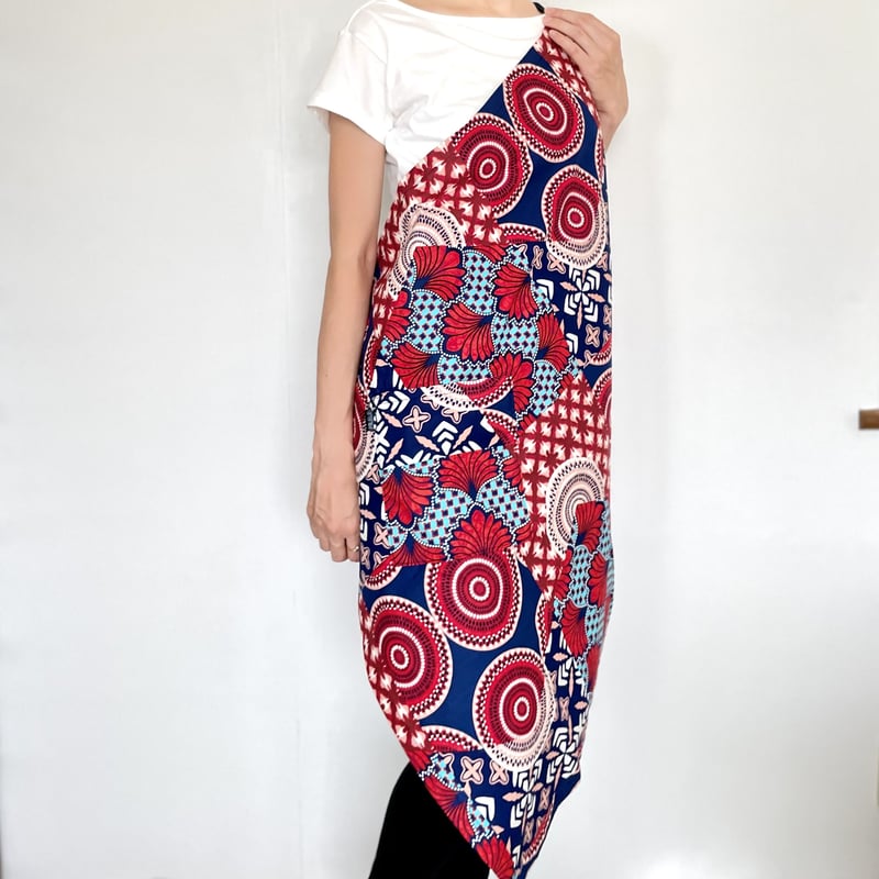 ワンショルダーエプロン◇ PATCHWORK | MILELE For AFRICA