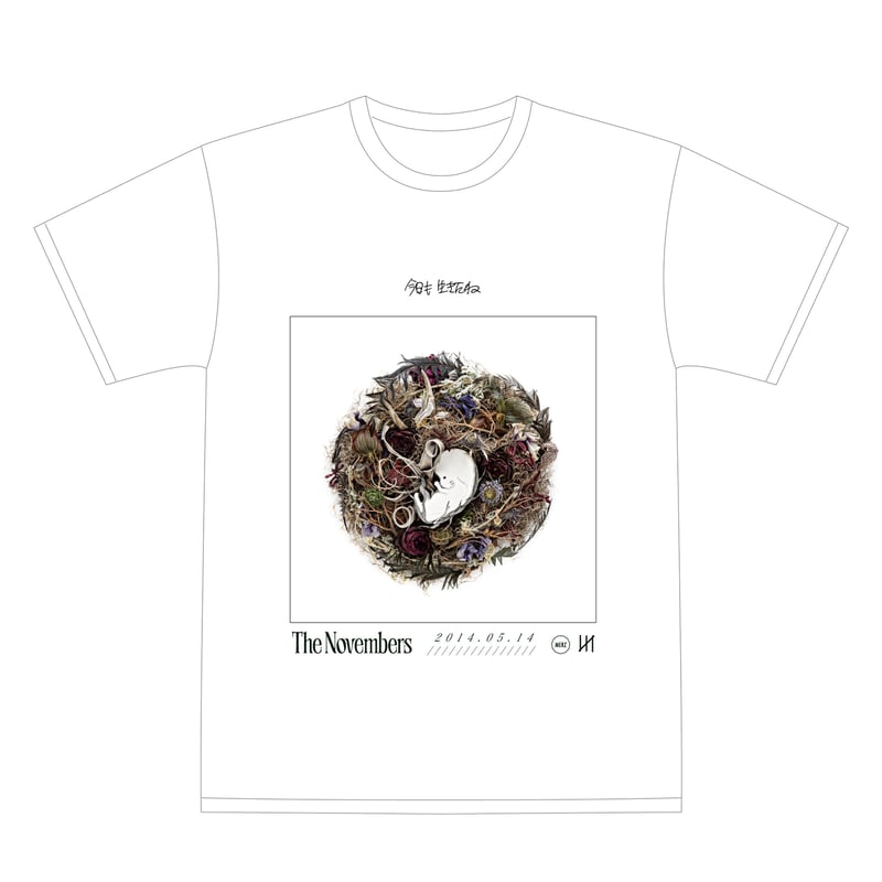 The Novembers 「アートワークTシャツ 10.今日も 生きたね」 | LIVE H