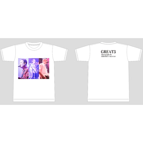 GREAT3 LIVE Tシャツ
