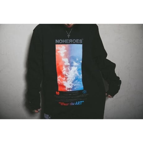 NOHEROES「Clouds」L/S Tシャツ