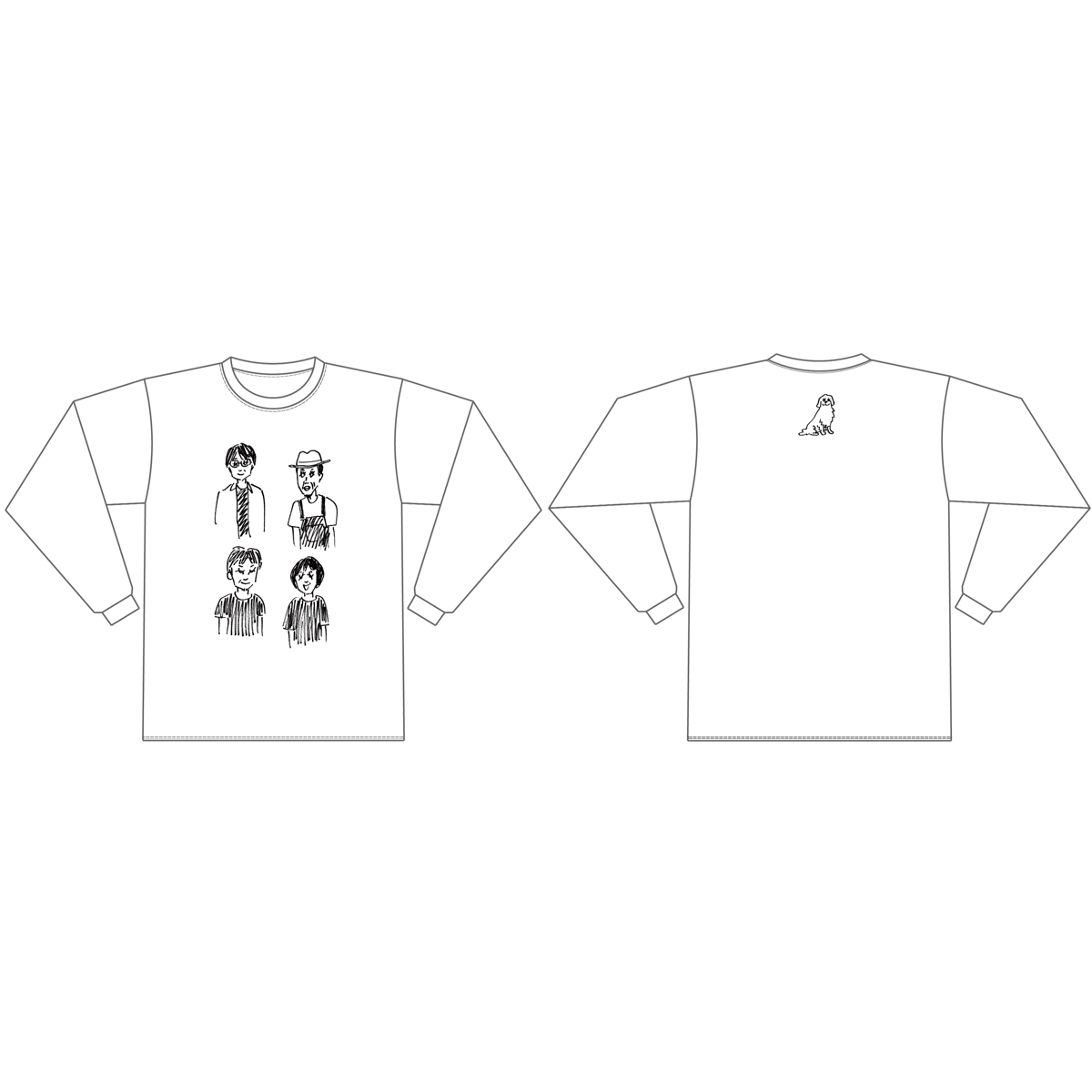 フラワーカンパニーズ【フラカンフィーバー ロンT ＜illustration by