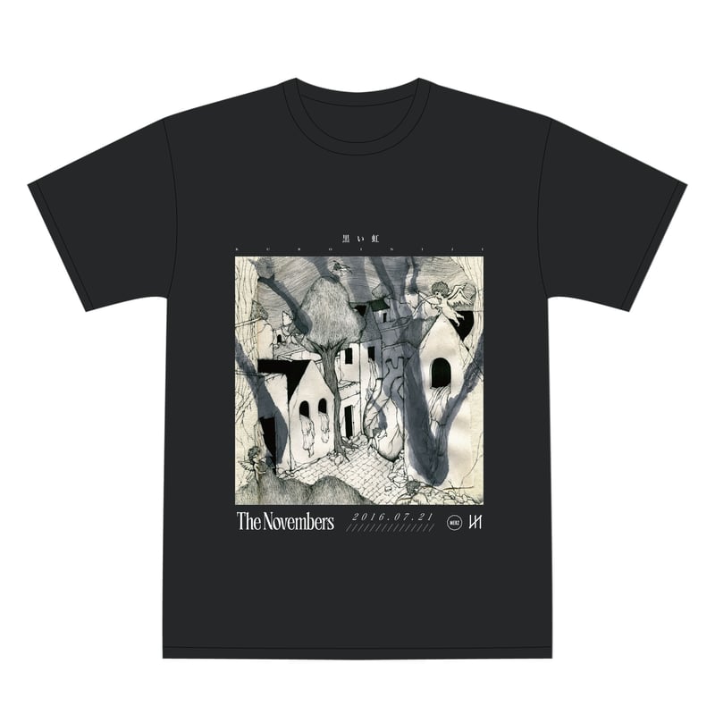 THE NOVEMBERS Tシャツ The Novembers 「アートワークTシャツ 13.黒い虹」 | LIVE HOUSE