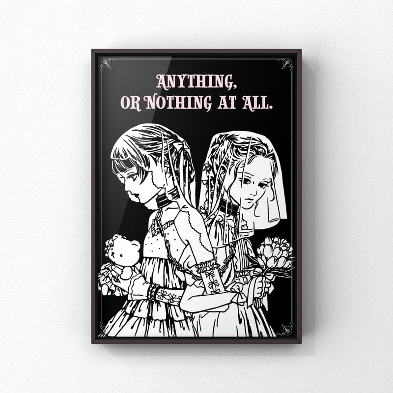 須藤はる奈 A2ポスター「ANYTHING OR NOTHING AT ALL」 | LIVE