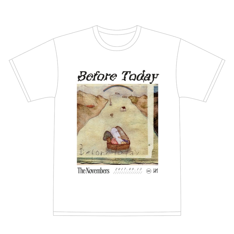 The Novembers 「アートワークTシャツ 15.Before Today 」 | L