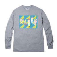 海老沢 竜 「フルーツジュース」ロングスリーブTシャツ