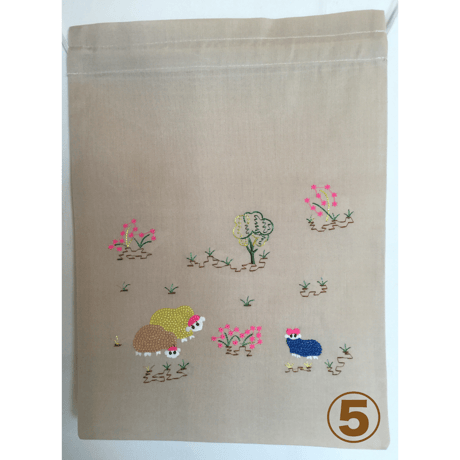 ベトナム刺繍BAG (巾着）＋Drip Bag×10 SET
