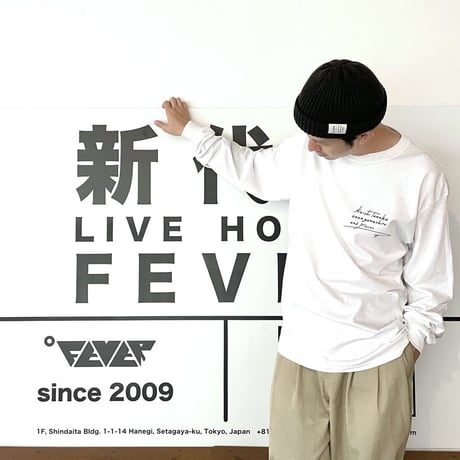 Keishi Tanaka【THE SMOKE IS YOU L/S TEE, Drawn by enna yamashiro】